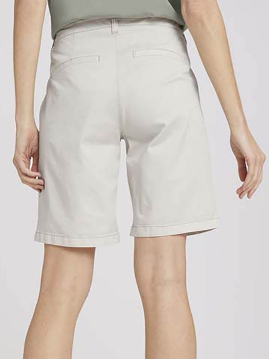 Tom Tailor Damen Bermuda Beige