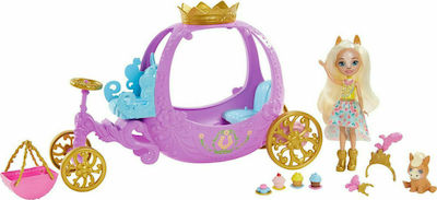 Mattel Royals Πριγκιπική Άμαξα Set Enchantimals pentru 4++ Ani