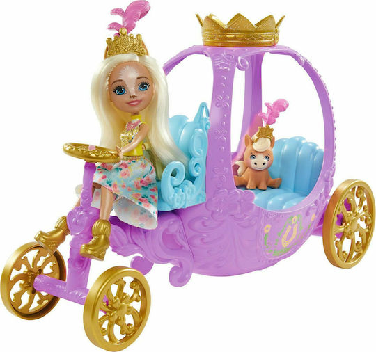 Mattel Royals Princess Carriage Doll Set for 4+ years old+ Years 20.5cm