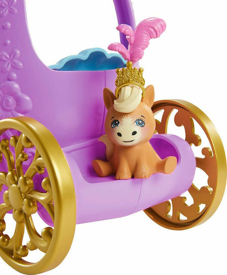 Mattel Royals Princess Carriage Doll Set for 4+ years old+ Years 20.5cm