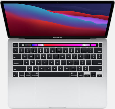 Apple MacBook Pro 13.3" (2020) IPS QHD+ Retina Display (M1/8GB/256GB SSD/8-core) Silver (UK Keyboard)