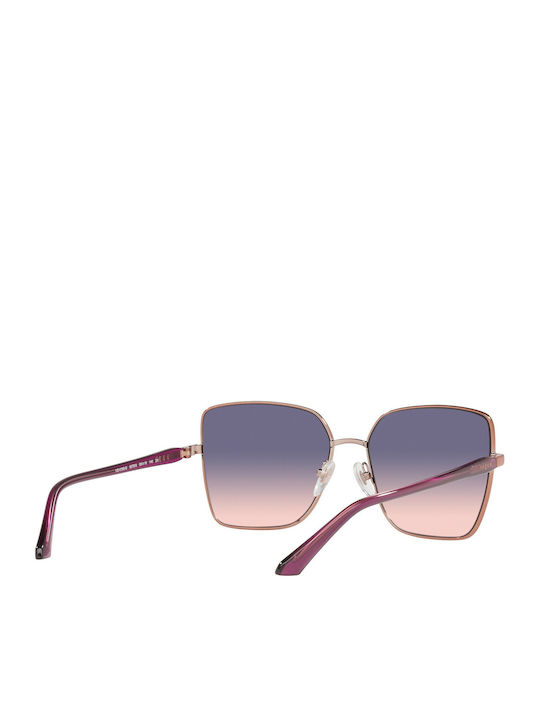 Vogue Damentagel Sonnenbrillen mit Rose Gold Metallischem Rahmen und Gray Verlaufsfarbe Gläser 116888