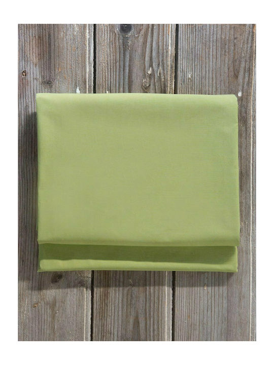 Nima Sheet for Single Bed with Elastic 100x200+32cm. Primal Green