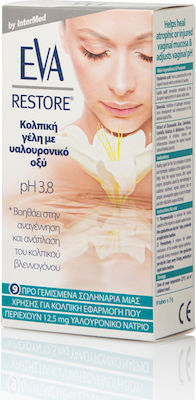 InterMed Eva Restore pH 3.8 Intimate Area Gel with Chamomile & Aloe 9 x 5gr