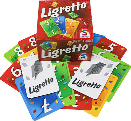 Board Game Ligretto for 2-4 Players 8+ Years Old Kaissa