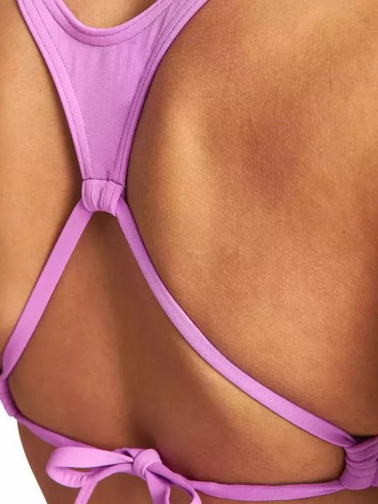 High Neck Bikini Top Lilac
