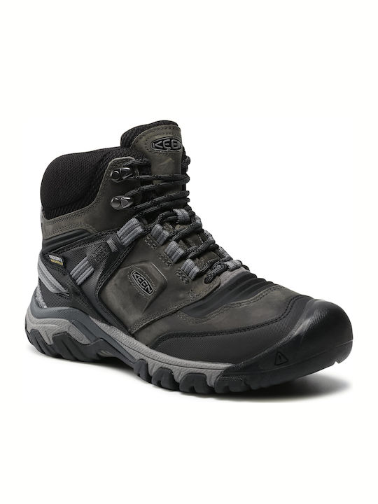 Keen Ridge Flex Mid Wp Încălțăminte De Drumeție Gri Pentru Bărbați