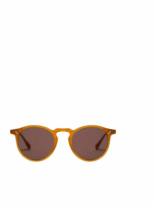 Gigi Barcelona Roy Unisex Sunglasses with Brown Plastic Frame 6485/5