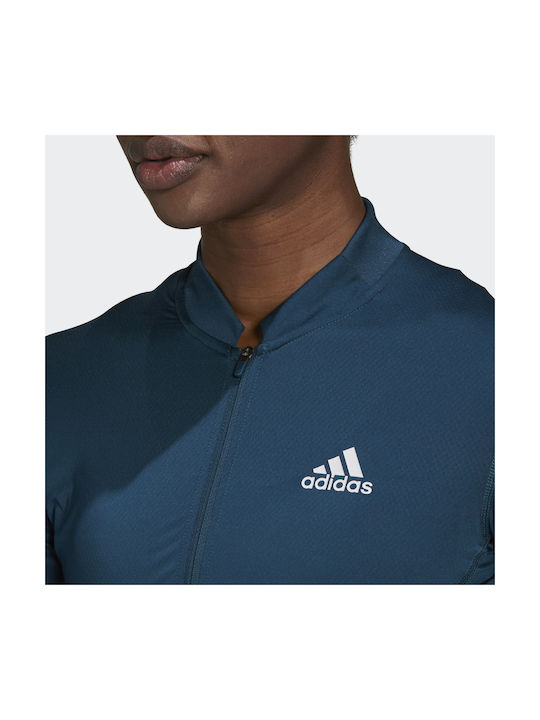 adidas The Short Sleeve Cycling Jersey Short Sleeves Cycling Jersey Turquoise