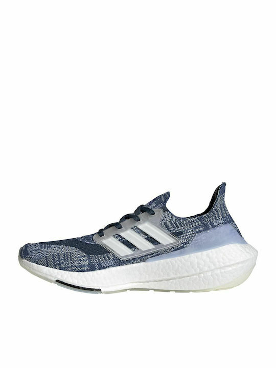 Adidas Ultraboost 21 Sashiko Ανδρικά Αθλητικά Παπούτσια Running Μπλε