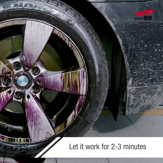Soft99 Iron Terminator Spray Cleaning for Rims Car 500ml