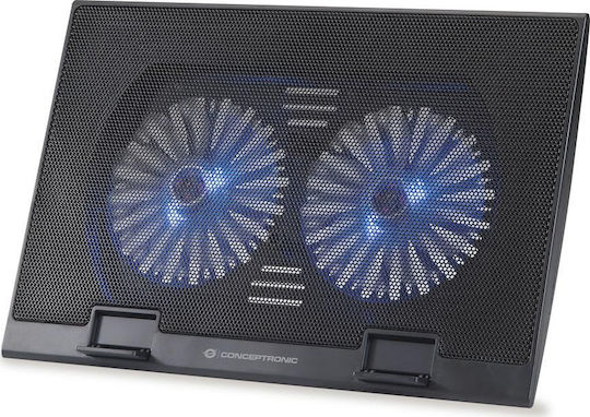 Conceptronic Thana Cooling Pad για Laptop έως 17" με 2 Ανεμιστήρες και φωτισμό