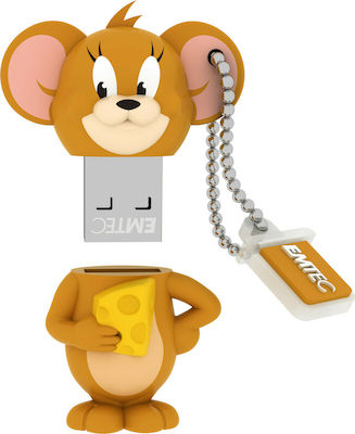 Emtec HB103 HB Jerry 16GB USB 2.0 Stick Καφέ