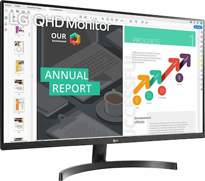 LG 32QN600-B IPS HDR Monitor 32" QHD 2560x1440 με Χρόνο Απόκρισης 5ms GTG