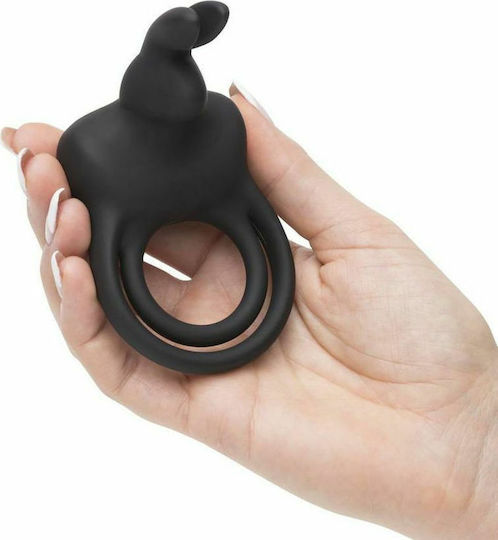 Happy Rabbit Rechargeable Cock Ring Black