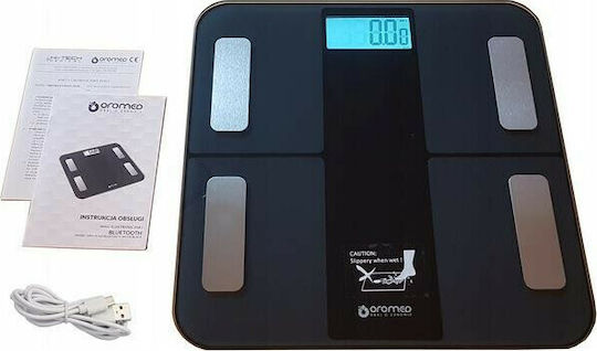 Oromed Oromed Smart Bathroom Scale with Bluetooth Black