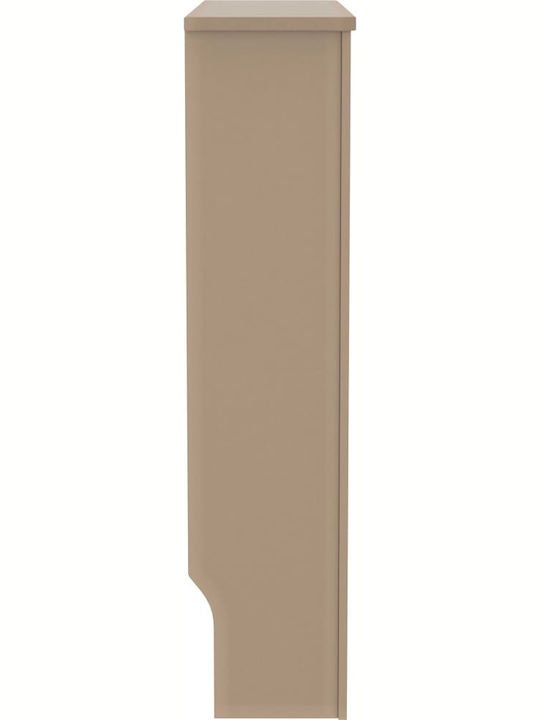 vidaXL MDF Brown Radiator Cover 78x19x81.5cm