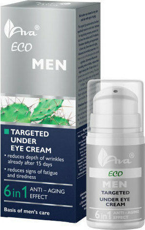 Ava Laboratorium Eco Men Ανδρική Κρέμα Ματιών για Ενυδάτωση , Αντιγήρανση & Μαύροι Κύκλοι 15ml
