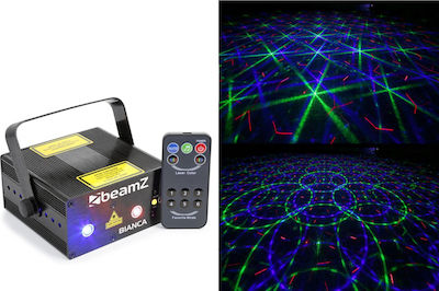 BeamZ Laser Bianca RGB with Remote Control