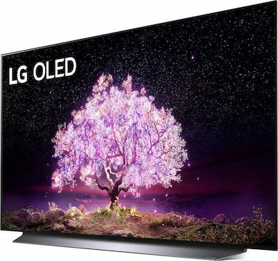 LG Smart Τηλεόραση 55" 4K UHD OLED OLED55C14LB HDR (2021)