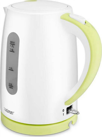 Zelmer ZCK7616L Βραστήρας 1.7lt 2200W Λευκός