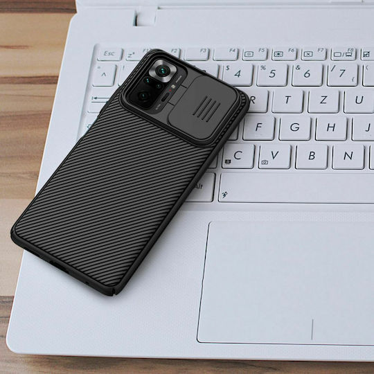 Nillkin Camshield Back Cover Πλαστικό 1.5mm Μαύρο (Redmi Note 10 Pro)