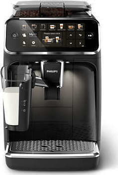 Philips 5400 Series Αυτόματη Μηχανή Espresso 1500W Πίεσης 15bar για Cappuccino με Μύλο Άλεσης Μαύρη EP5441/50