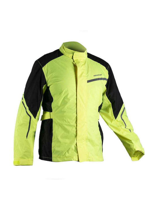 Nordcode Storm Men's Waterproof Riding Jacket Fluo Yellow