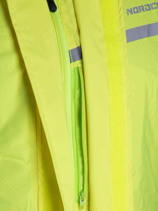 Nordcode Storm Men's Waterproof Riding Jacket Fluo Yellow