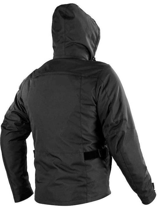 Nordcode Milano Evo Men's Motorcycle Jacket Softshell 4 Seasons Waterproof Black