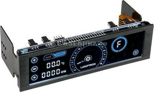 Lamptron CM615 Negru/Albastru Controler de ventilator