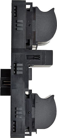 NTY Car Window Switch for Fiat Doblo Opel Combo 12pin Black