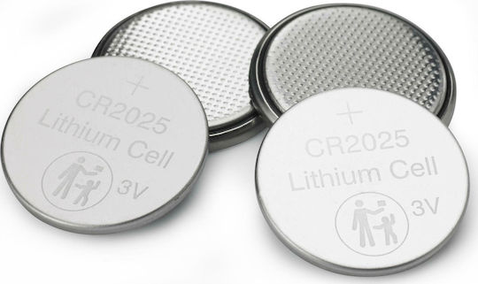 Verbatim Premium Lithium Батерии За часовници CR2025 3V 4бр