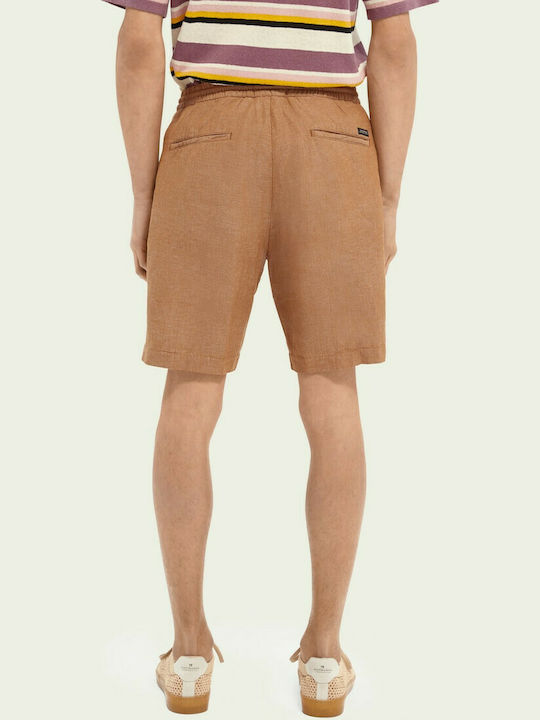 Scotch & Soda Men's Shorts Chino Brown