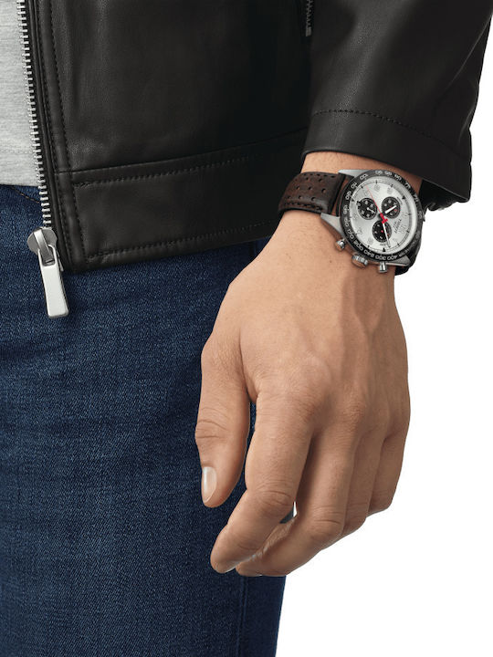 Tissot Ρολόι Μπαταρίας με Δερμάτινο Λουράκι