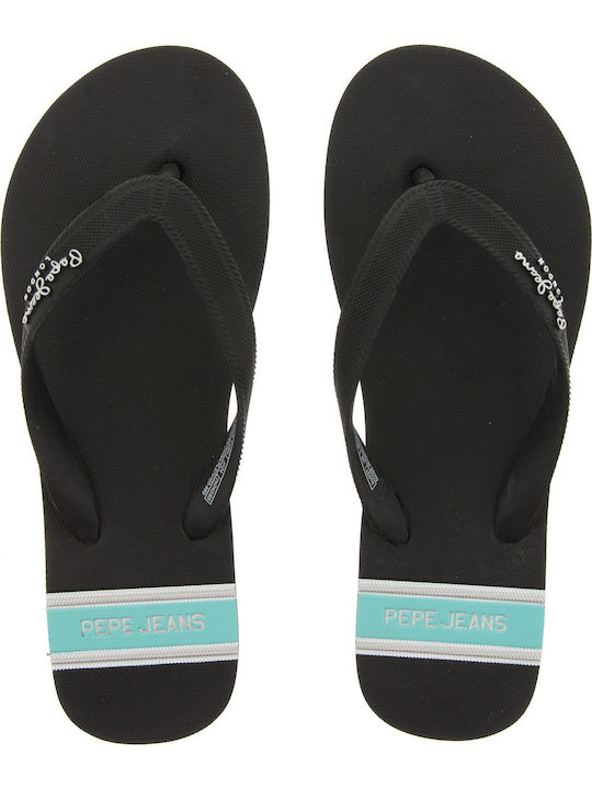 Pepe Jeans Bay Beach Women's Flip Flops Black