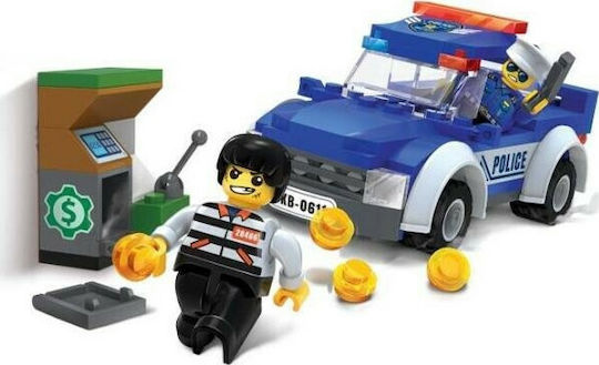 Blocki Τουβλάκια My Police Περιπολικό για 6+ Ετών 125τμχ