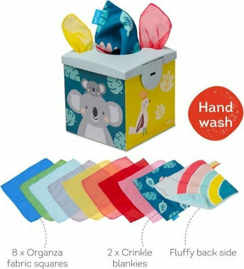Taf Toys Κύβος Δραστηριοτήτων Kimmy Koala Wonder Tissue Box από Ύφασμα για 9+ Μηνών