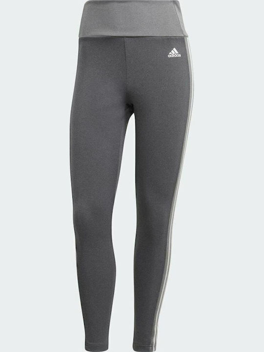 Designed To Move 7/8 Women's Cropped Yoga Legging High Waisted Dark Grey Heather