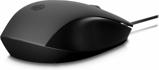 HP 150 Wired Mouse Black