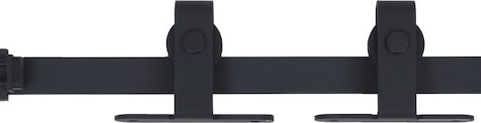 vidaXL Door Return Mechanism for Doors up to 152cm and 20kg Black
