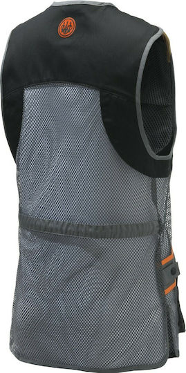 Beretta Full Mesh Vest Γιλέκο Σκοποβολής Μαύρο / Γκρι