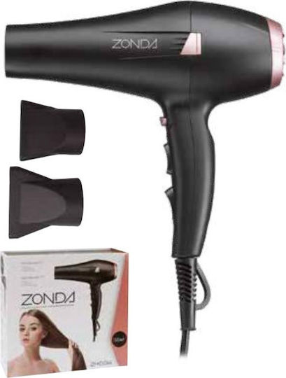 Eurostil Zonda Professional Hair Dryer 2400W Black/Pink