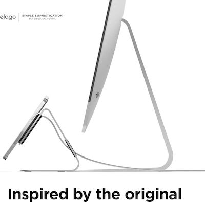 Elago MS4 Βάση Φόρτισης MagSafe σε Ασημί χρώμα