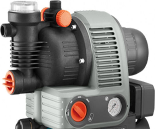 Gardena 01754-20 Einstufig Einphasig Wasserdruckpumpe mit Behälter 24 Liter 850W