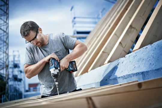 Bosch GDS 18V-1050 H Μπουλονόκλειδο Μπαταρίας 18V Solo με Υποδοχή 3/4"