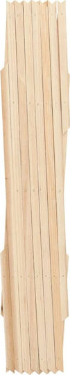 Grătare Pliabile de Grădină din Lemn cu Design în Grilă Rombul Bej 180x60cm 5 Piese