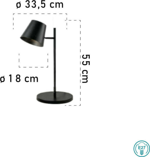 Fan Europe Colt-L1 Μεταλλικό Πορτατίφ για Ντουί E27
