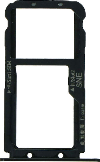 Slot Card Sim Negru Huawei Mate 20 Lite