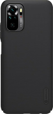 Nillkin Super Frosted Coperta din spate Plastic rezistent Negru (Redmi Note 10 / 10s / Poco M5s) N5719